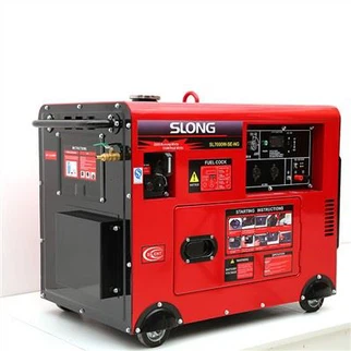 Generador silencioso eléctrico de combustible dual